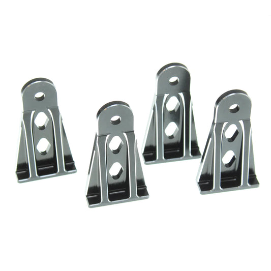 Redcat Aluminum Vehicle Display Stands(CNC)(Black)(4pcs) (RER16050) Redcat