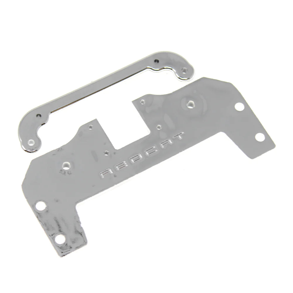 Redcat Steering Tray W/ Steering Rack (Chrome) (1pr) (RER15555) Redcat