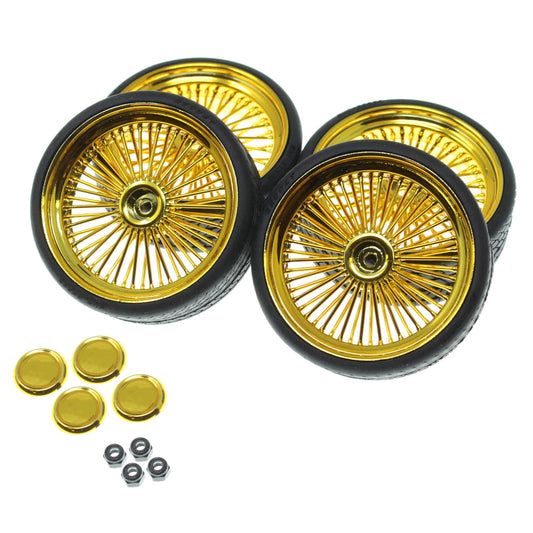 Redcat Gold 26” Wire Wheel & Tire Set (RER19793) Redcat
