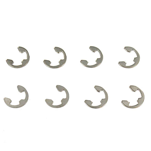 Redcat: 8mm E-Clips (8pcs) (RER50044) Redcat