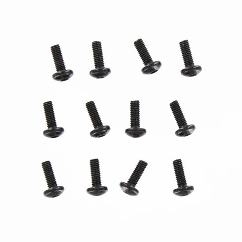 Redcat 3x8mm Button Head Hex Machine Thread Screws (12pcs) (RERBS903-072) Redcat