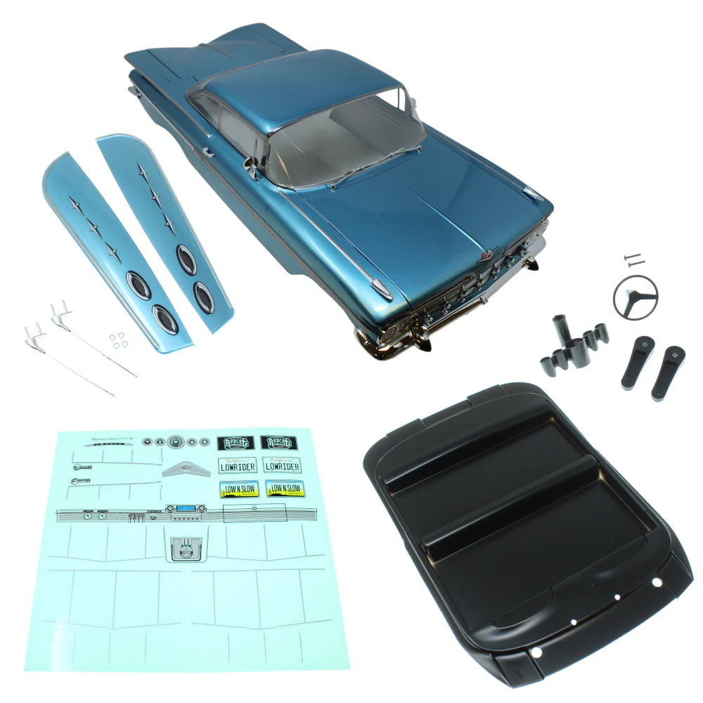 Redcat 59' Impala Body (Blue) (1pc) (RER15530) Redcat