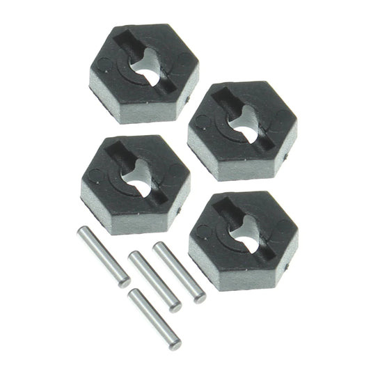 Redcat SixtyFour Wheel Hex (4): (RER13441) Friendly Hobbies