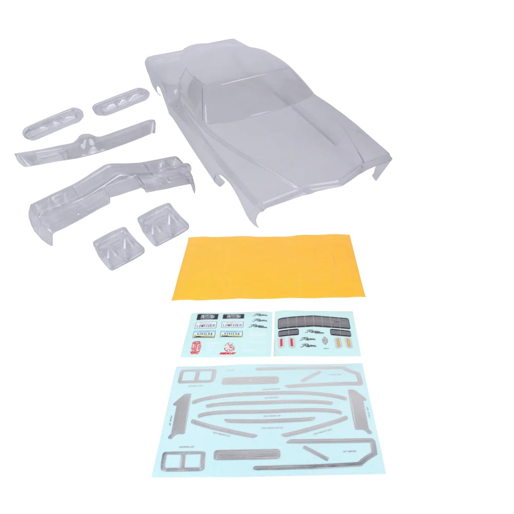 Redcat 1971 Buick Riviera Body Set (Pre-Cut) (Clear) (1set) Friendly Hobbies