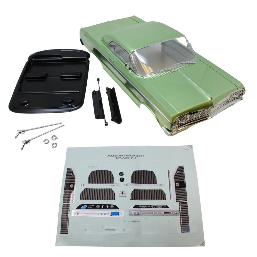 Redcat 1964 Impala Body (Green) (1pc) (RER14497) Redcat
