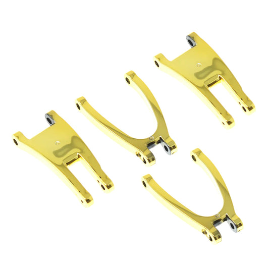 Redcat Front Upper and Lower Arms (Gold) (1set) (RER25823) Redcat