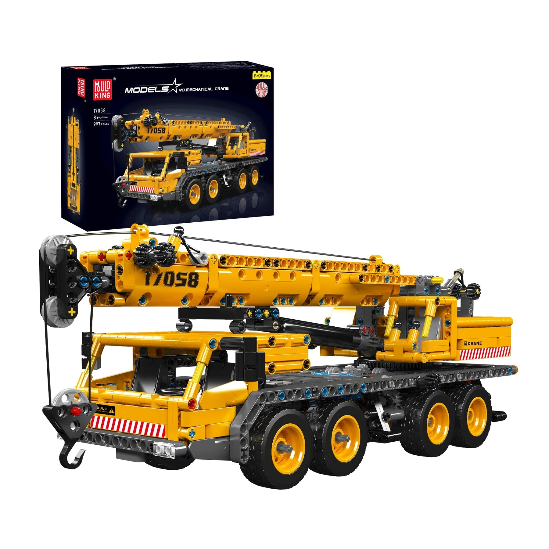 Mould King 17058 Mobile Crane Model Building Set | 997 Pcs IMEX