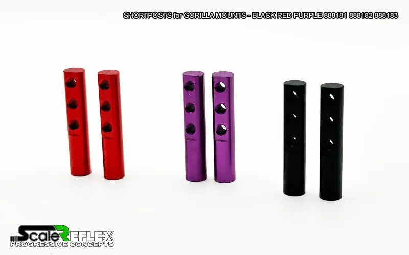 Scale Reflex Short Posts for Gorilla Mounts (2-Pack) – Super-G