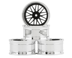 MST S-FBK LM offset changeable wheel set (4) (Offset Changeable) w/12mm Hex Amain Hobbies