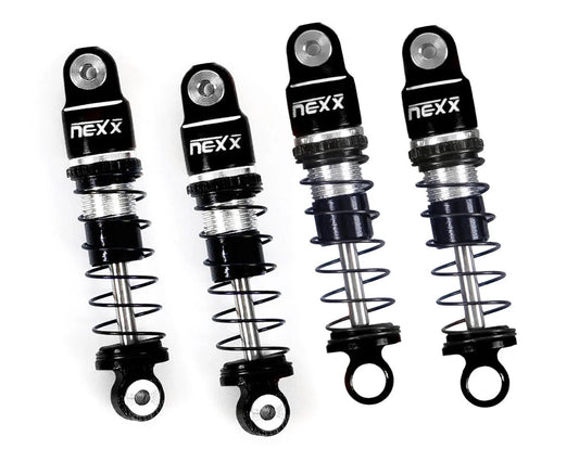 NEXX Racing Losi™ Micro-B Pre-Assembled Aluminum Oil-Filled Shocks (4) (Front & Rear) Amain Hobbies