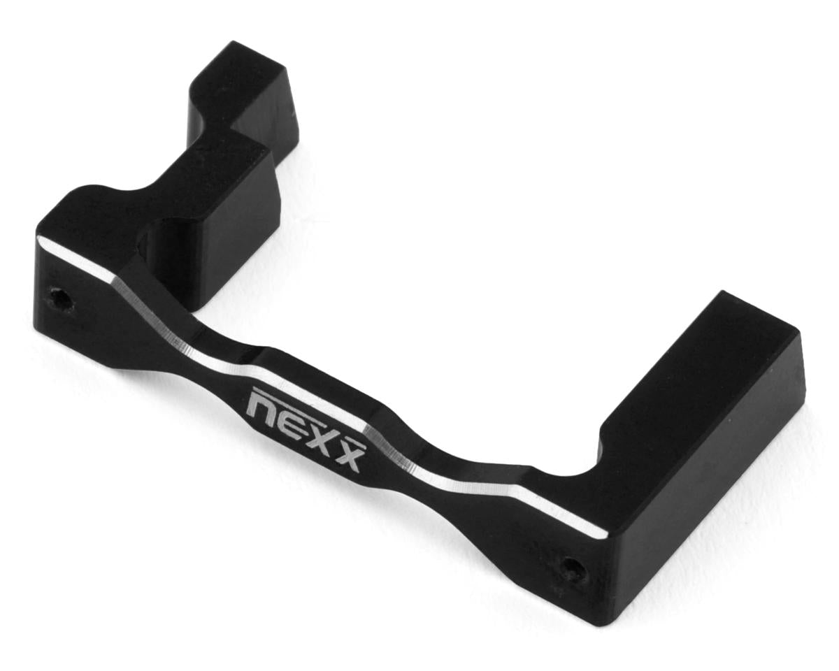 NEXX Racing Losi Micro-B Aluminum Servo Mount (Black) (AGF RC A06CLS Servo) (NX-475-B) Amain Hobbies