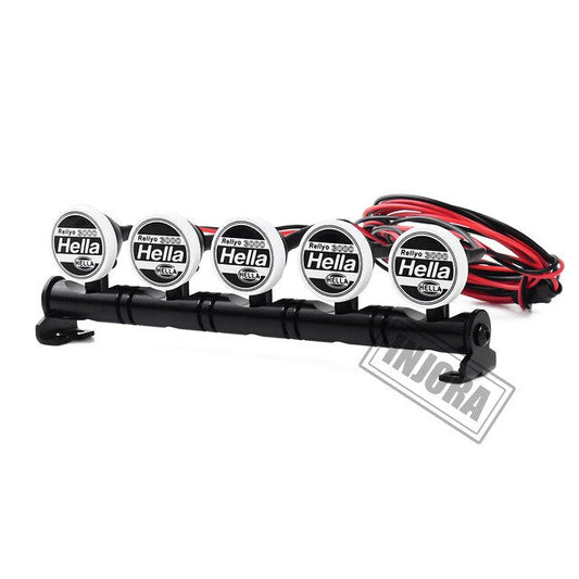 INJORA 4/5/6-Light Roof LED Light Bar for 1/10 RC Car (CRAW18279_5LED) INJORA