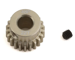 ProTek RC 48P Lightweight Hard Anodized Aluminum Pinion Gear (5.0mm Bore) (22T) (PTK-8642) Amain Hobbies