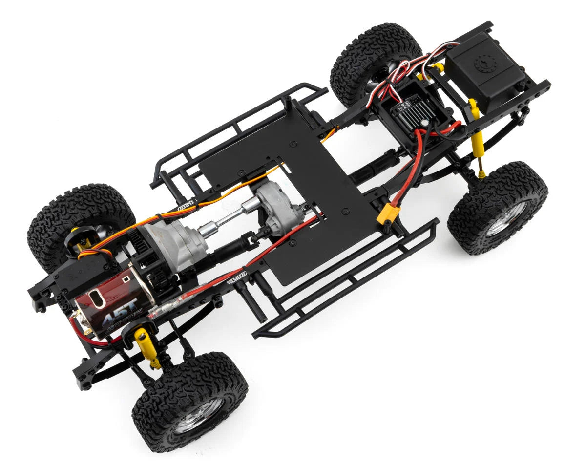 RC4WD: Trail Finder 2 "LWB" 1/10 RTR 4WD Scale Trail Truck w/1987 Toyota XtraCab Body & 2.4GHz Radio (White) RC4WD