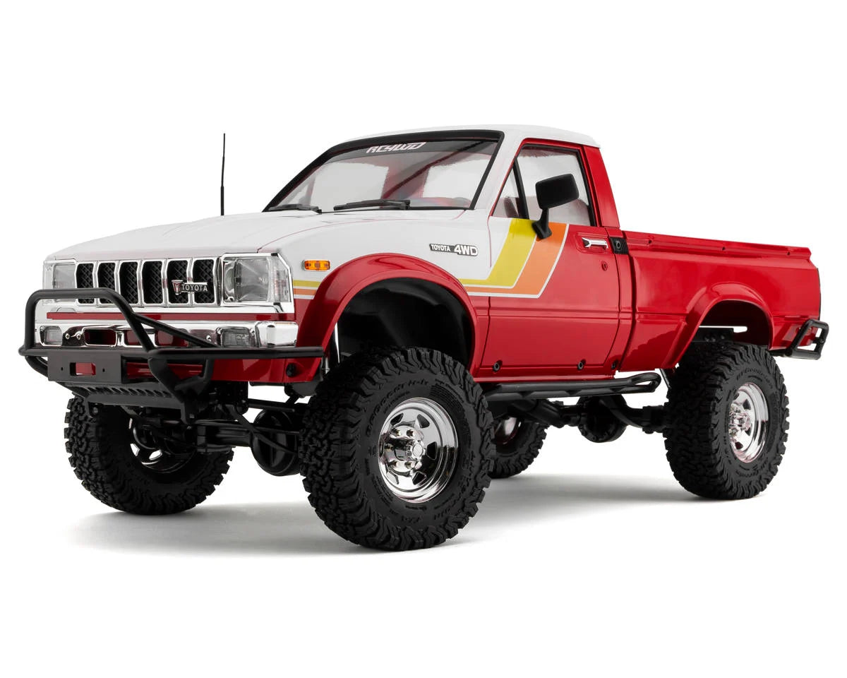 RC4WD Trail Finder 2 1/10 RTR 4WD Electric Trail Truck w/1982 Toyota Pickup Body (Red) w/2.4GHz Transmitter RC4WD