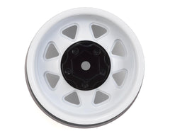 RC4WD 5 Lug Deep Dish Wagon 1.9" Steel Stamped Beadlock Wheels (White) Friendly Hobbies