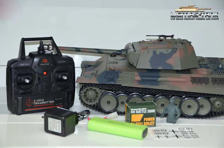 Heng Long V7.0 1:16 German Panther RC Battle Tank FULL PRO VERSION (3819-FULL PRO) RC PRO