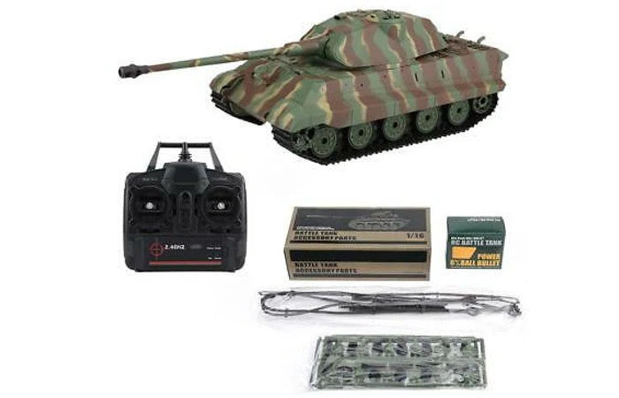 Heng Long 1:16 German King Tiger (Henschel) RC Heavy Tank - PRO VERSION (3888A-PRO) RC PRO