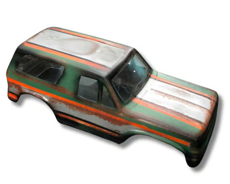 RadianZ Design Bronco 1/30 Airbrush Pre-Painted Rock Crawler Body (Zipper S) (Axial SCX30) Amain Hobbies