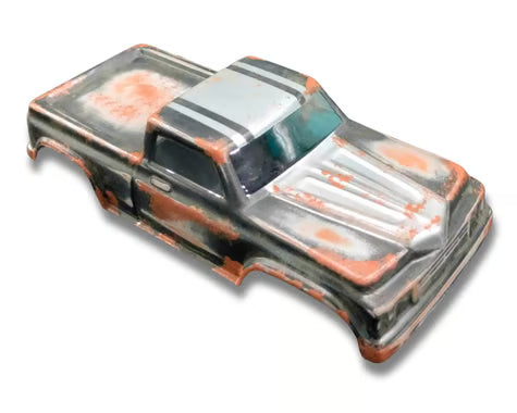 RadianZ Design Pickup Truck 1/30 Airbrush Pre-Painted Rock Crawler Body (Qirus) (K10) (Axial SCX30) Amain Hobbies