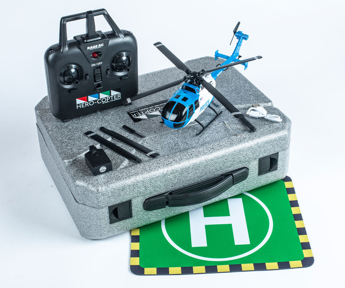 Rage Hero-Copter, 4-Blade RTF Helicopter HRP