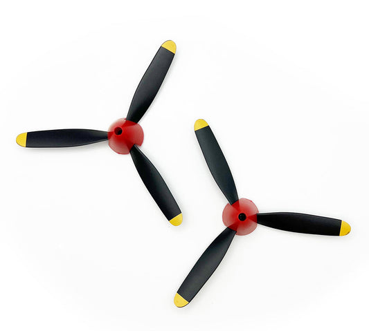 Rage RC: 3-Blade Propeller & Spinner (2); P-40 (RGRA1344) HRP