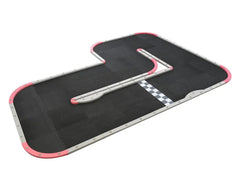 RCP-Tracks Mini-Z 50cm Wide-L Oblong Track (40Pcs) (12.4x9.8ft) Amain Hobbies