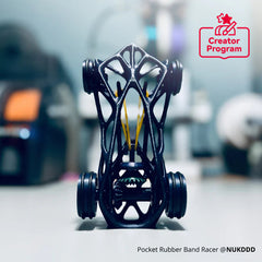 Bambu Pocket Rubber Band Racer Kit (ZH022) Bambu Lab