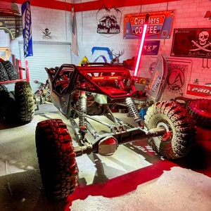 MyTrickRC 120mm Single TrickWhip Light, Blue, 5V Bundle (Includes MYK-SFR5) HRP