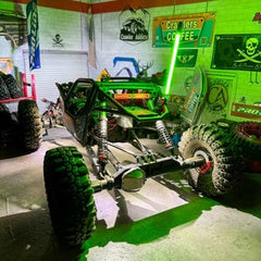 MyTrickRC 120mm Single TrickWhip Light, Blue, 5V Bundle (Includes MYK-SFR5) HRP