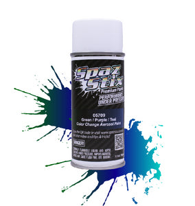 Spaz Stix: Polycarbonate Aerosol Paint, 3.5oz Can (Multiple Colors Available) HRP