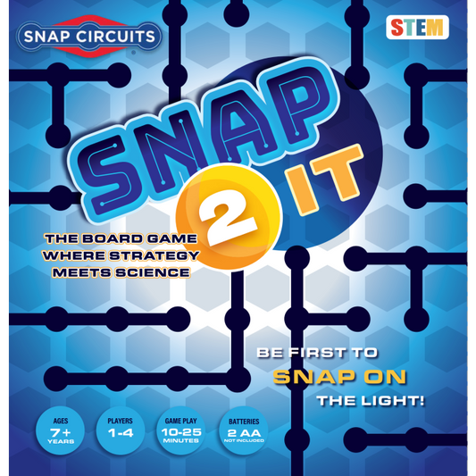 Snap Circuits® Snap-2-It Board Game Elenco