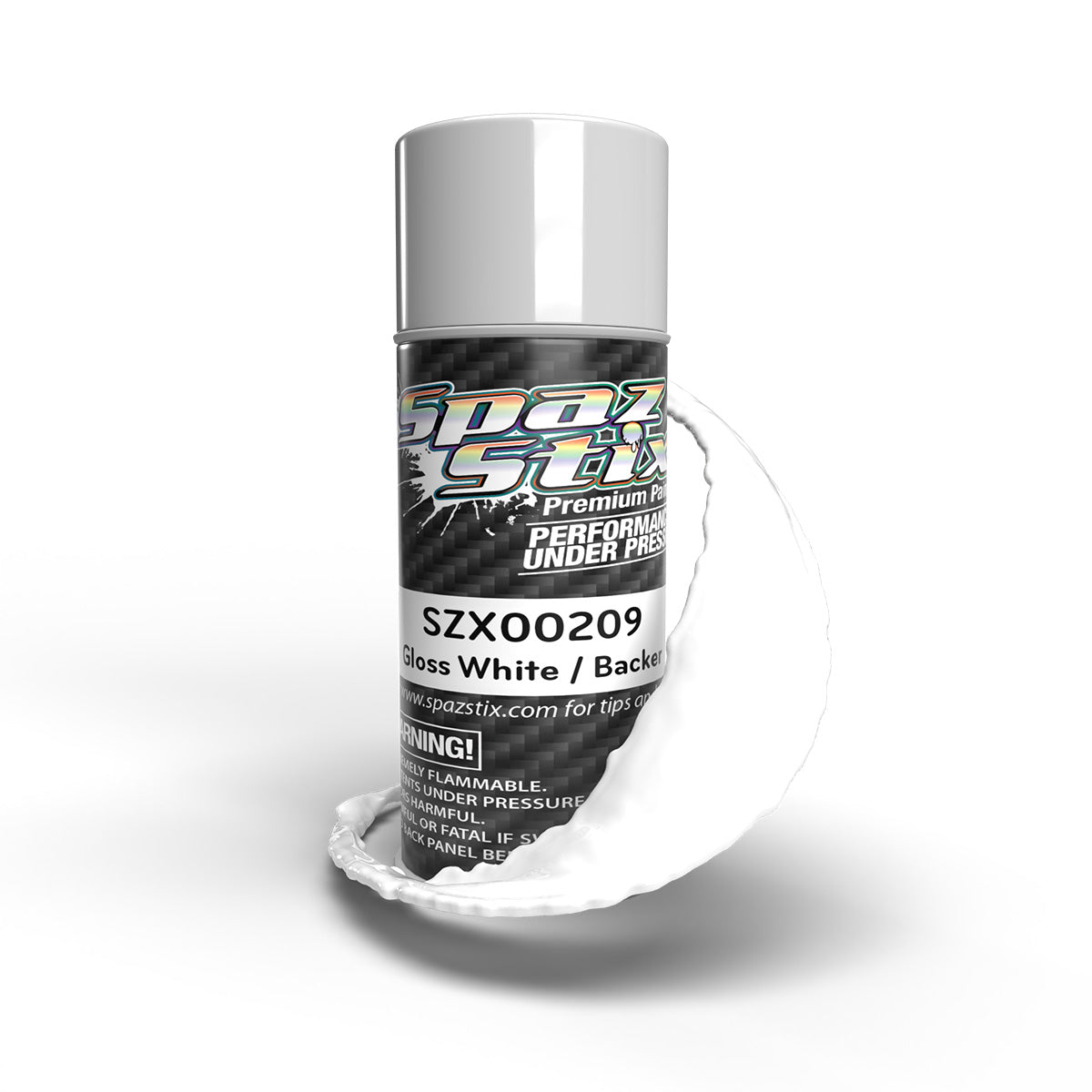 Spaz Stix: Polycarbonate Aerosol Paint, 3.5oz Can (Multiple Colors Available) HRP