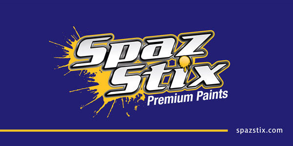 Spaz Stix: Polycarbonate Aerosol Paint, 3.5oz Can (Multiple Colors Available) HRP