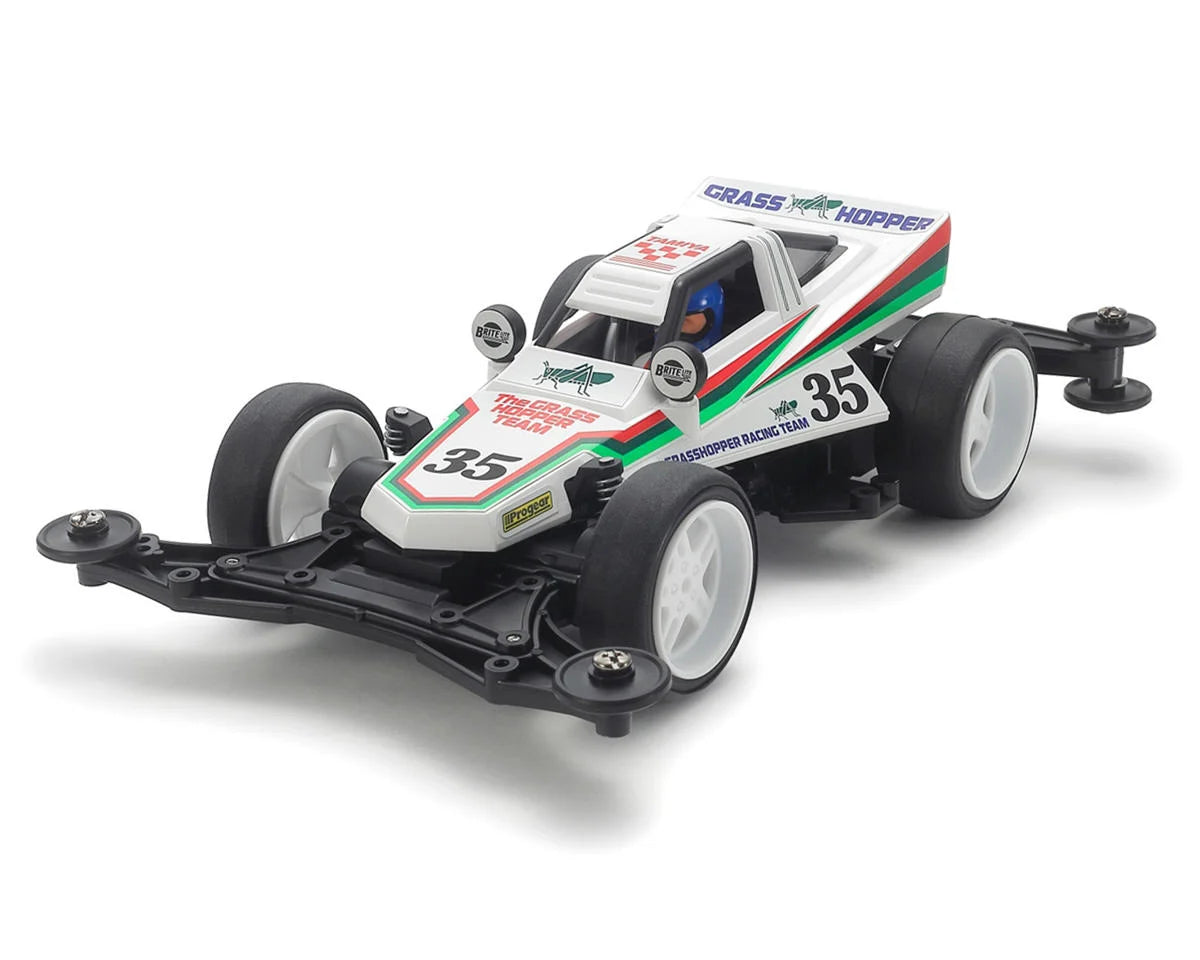 Tamiya 1/32 The Grasshopper VZ Chassis Mini 4WD Kit (TAM18105) Amain Hobbies