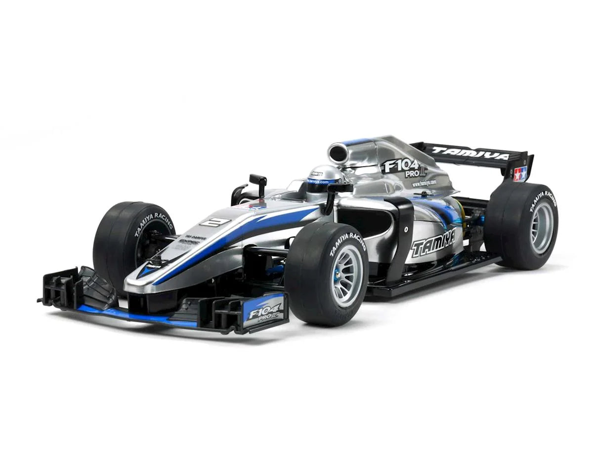 Tamiya F104 PRO II 1/10 Competition F1 Chassis Kit w/Body (TAM58652) Amain Hobbies