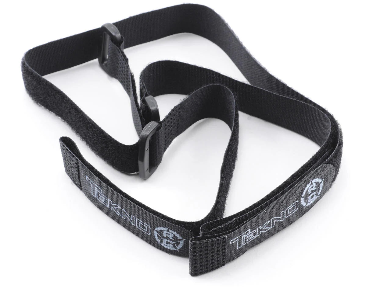 Tekno RC: Battery Strap (Black) (3) (TKR40007K) Amain Hobbies