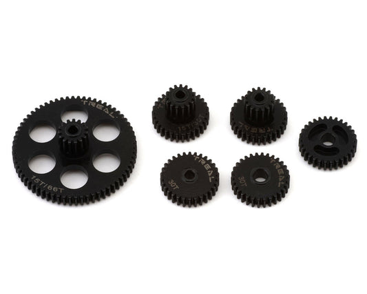 Treal Hobby FCX24 Hardened Steel Transmission Gears Set (TLHTFCX24-34) Amain Hobbies