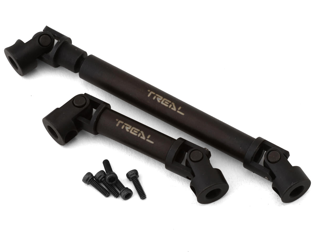 Treal Hobby Axial SCX24 Hardened Steel Driveshaft (153.7mm) (AXI00005T) (TLHTSCX24-109) Amain Hobbies