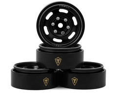 Treal Hobby Type E 1.0" 6-Slot Beadlock Wheels (Multiple Colors) (4) (21.9g) Amain Hobbies