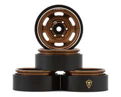 Treal Hobby Type E 1.0" 6-Slot Beadlock Wheels (Multiple Colors) (4) (21.9g) Amain Hobbies