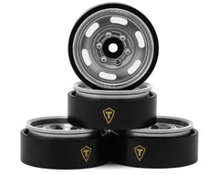 Treal Hobby Type E 1.0" 6-Slot Beadlock Wheels (Multiple Colors) (4) (21.9g) Amain Hobbies