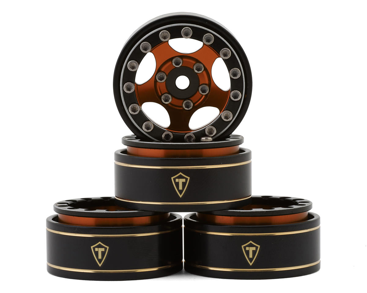 Treal Hobby Type B 1.0" 5-Spoke Beadlock Wheels (Multiple Colors) (4) (22.4g) Amain Hobbies
