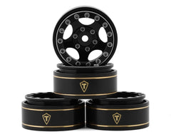 Treal Hobby Type B 1.0" 5-Spoke Beadlock Wheels (Multiple Colors) (4) (22.4g) Amain Hobbies