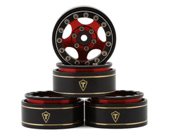 Treal Hobby Type B 1.0" 5-Spoke Beadlock Wheels (Multiple Colors) (4) (22.4g) Amain Hobbies