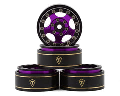 Treal Hobby Type B 1.0" 5-Spoke Beadlock Wheels (Multiple Colors) (4) (22.4g) Amain Hobbies