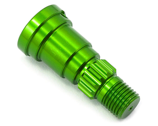 Traxxas: X-Maxx/XRT Aluminum Stub Axle (Green) ( TRA7768G)
