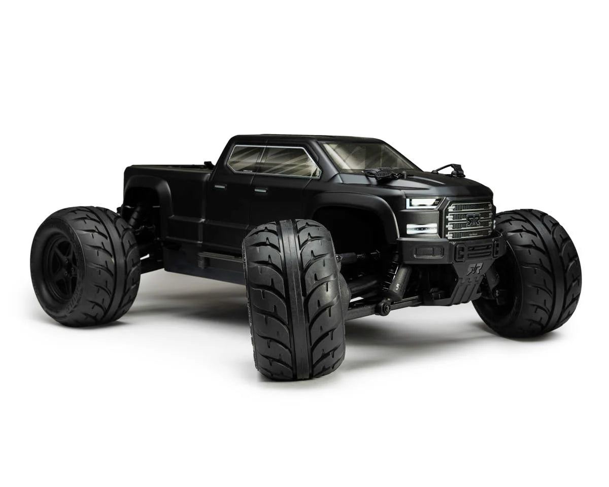 UpGrade RC Street Radials 2.8" Pre-Mounted On-Road Tires w/5-Star Wheels (2) (17mm/14mm/12mm Hex) (UPG-10001) Amain Hobbies