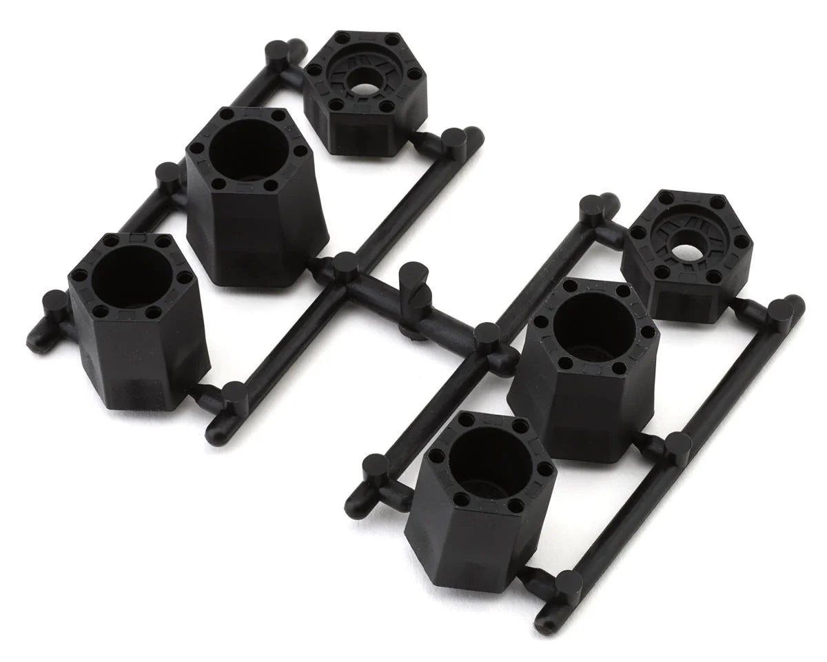 UpGrade RC Street Radials 2.8" Pre-Mounted On-Road Tires w/5-Star Wheels (2) (17mm/14mm/12mm Hex) (UPG-10001) Amain Hobbies