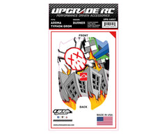 UpGrade RC Chassis Protector for ARRMA™ Typhon Grom (Multiple Styles Available) Amain Hobbies